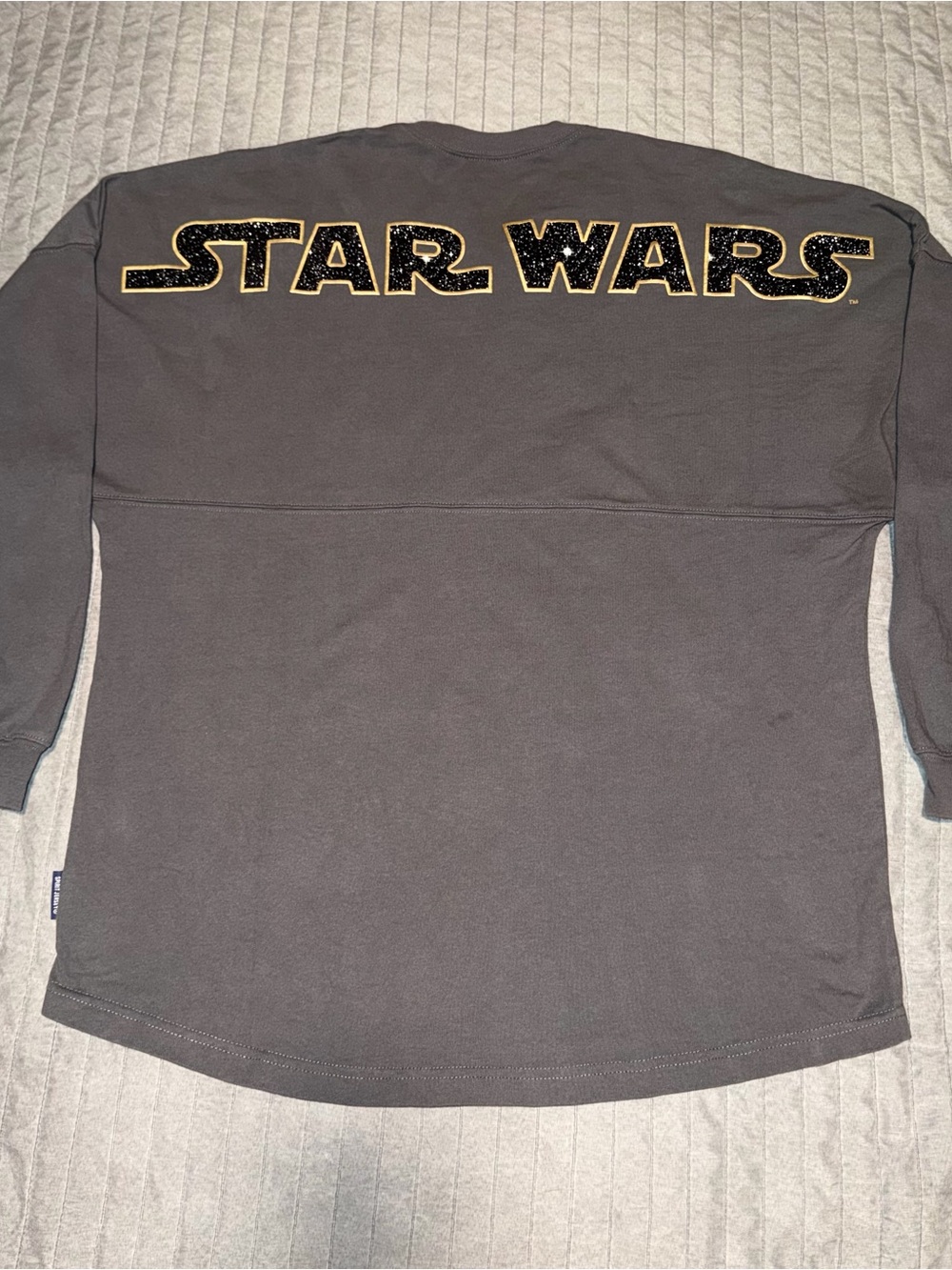 Star Wars Spirit Jersey Mens M Gray Disney Parks Galaxy’s Edge Rebel Imperial